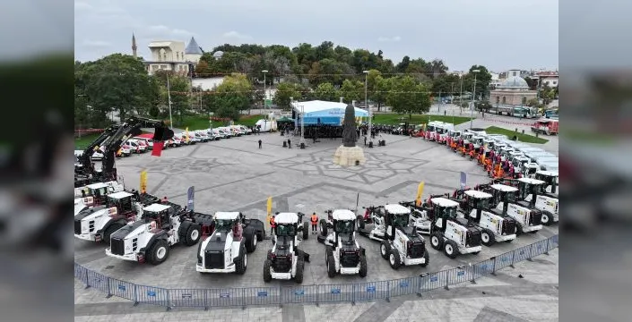 Konya Büyükşehir Belediyesi, filosuna 54 yeni araç ekledi