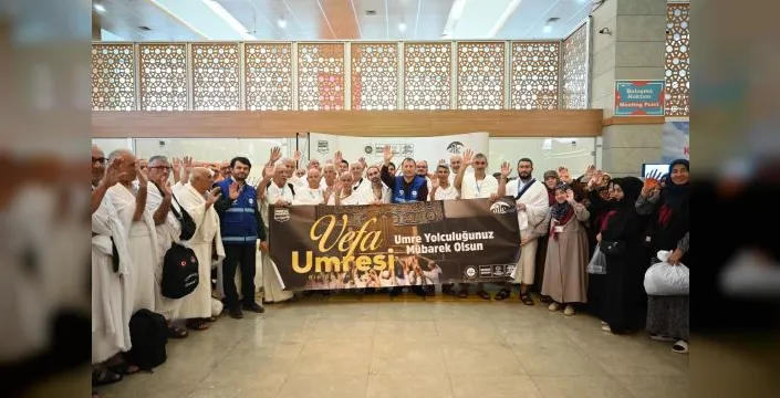 Konya'da vefa umresi projesinde üçüncü kafile uğurlandı