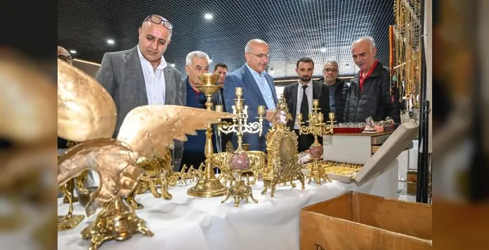 Malatya'da antika pazarı düzenlendi
