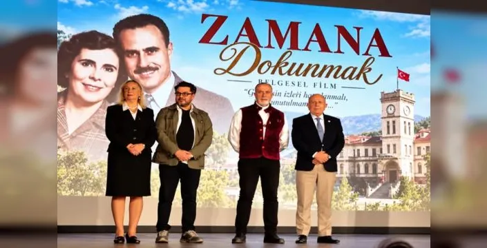 Manisa'da 'Zamana Dokunmak' belgeseli izleyiciyle buluştu