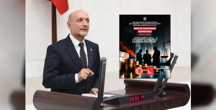 Mecliste fon krizi komisyonu önerisi reddedildi