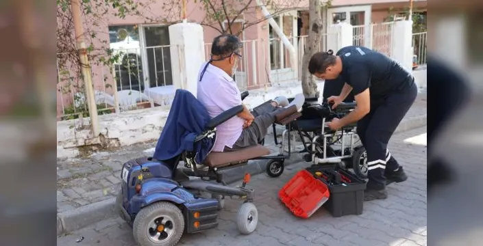 Muğla'da engelliler için mobil tamir hizmeti başladı