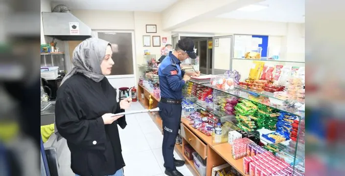 Okul kantinlerinde hijyen ve ruhsat denetimi