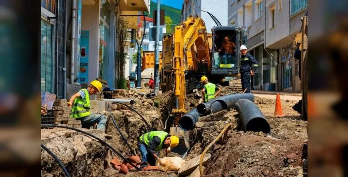 Ordu'da 6 ayda 233 km altyapı döşendi