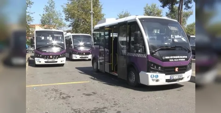 Ordu'da ücretsiz ulaşım için esnafa 150 milyon TL