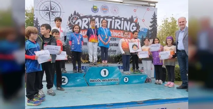 Oryantiring yarışmaları İnegöl'de gerçekleştirildi