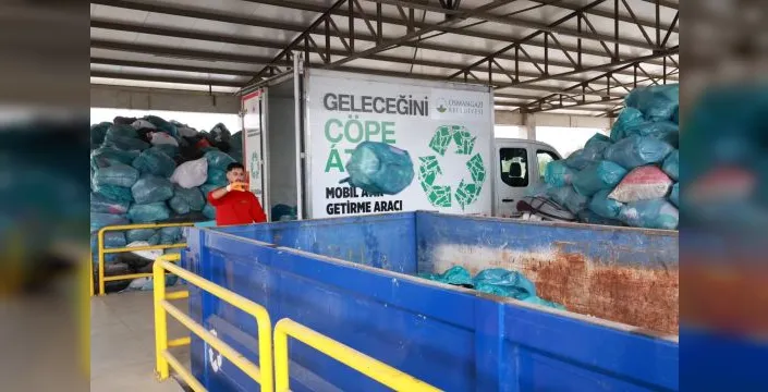 Osmangazi'de 9 ayda 4 bin 813 ton ambalaj atığı toplandı