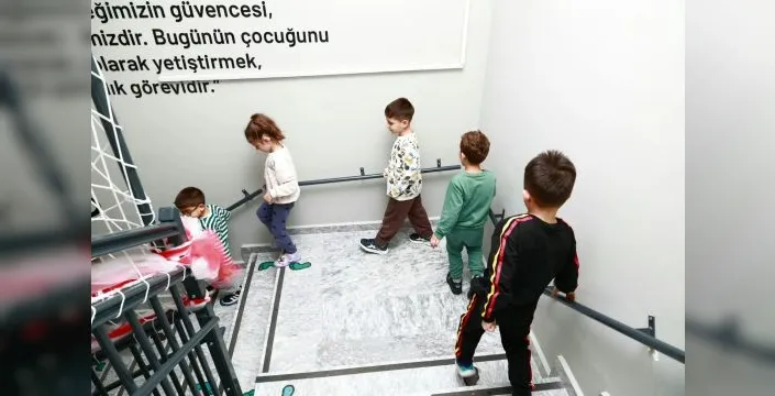 Osmangazi'de miniklere afet bilinci eğitimi