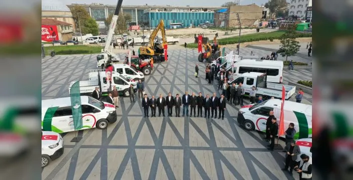 Osmangazi'ye 41 yeni araç katıldı