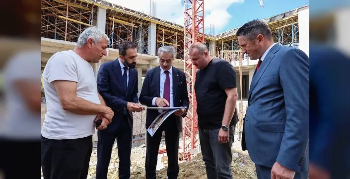 Sakarya'da dev bir kütüphane inşaatı sürüyor