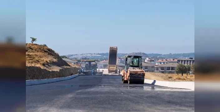 Seferihisar'daki yeni çevre yolu projesi tamamlanıyor