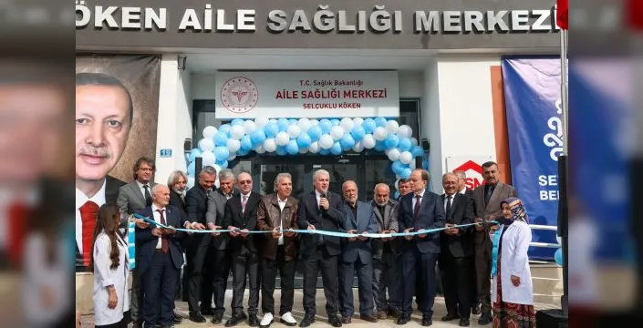 Selçuklu'da beş birimli sağlık merkezi açıldı