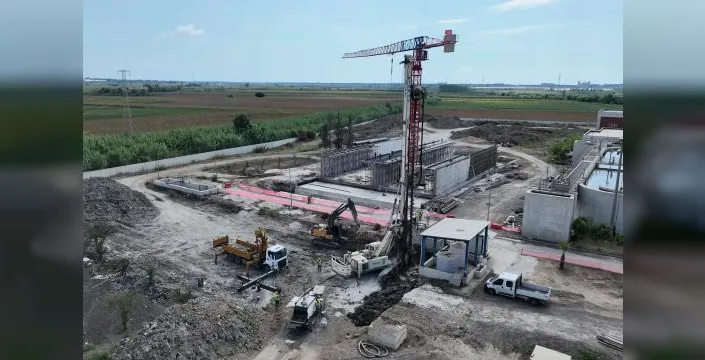 Serik Atıksu Arıtma Tesisi'nde kapasite artırımı yapılıyor