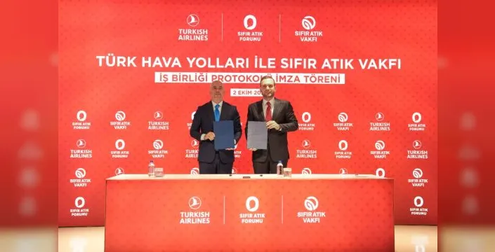 Sıfır Atık Vakfı ve THY, sürdürülebilir havacılık için anlaştı
