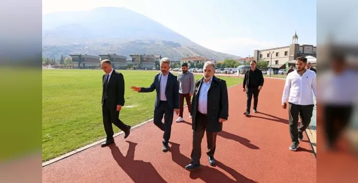 Talas'ta yamaç paraşütü iniş alanına yeni pist yapıldı