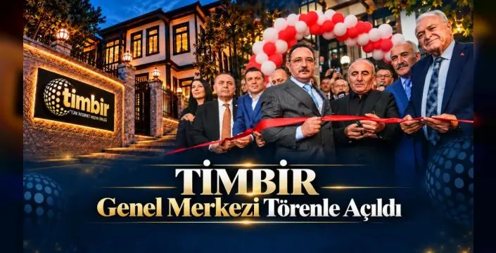 TİMBİR, yeni genel merkezini açtı