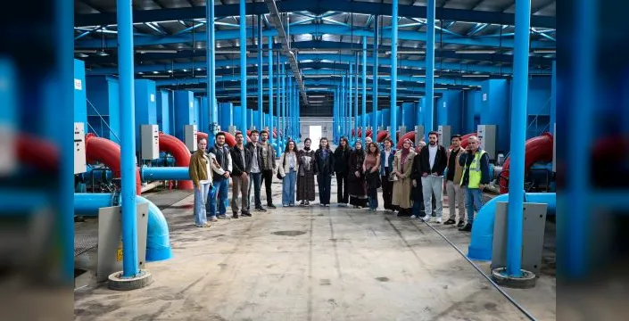 Tıp öğrencileri SASKİ tesislerini gezdi