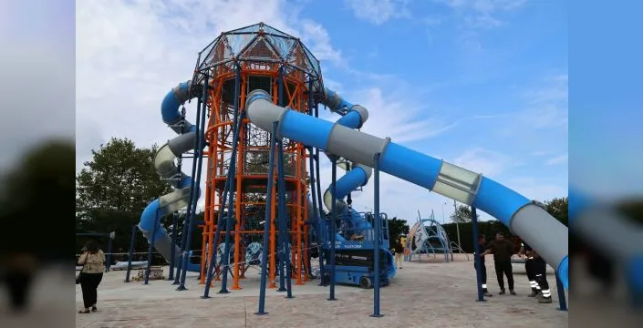 Trabzon'da çocuk parkı yenileniyor