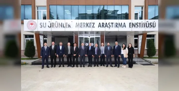 Trabzon'da su ürünleri enstitüsü ziyareti gerçekleşti
