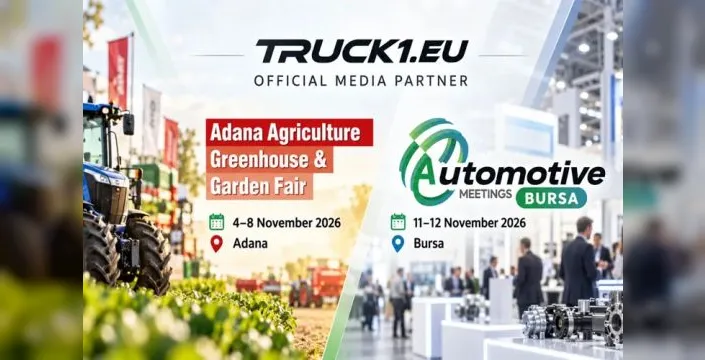 Truck1, Türkiye'de iki sektörel buluşmaya medya desteği verecek