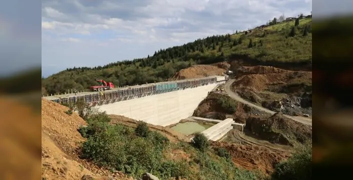 Uçarsu Göleti şehre su sağlayacak
