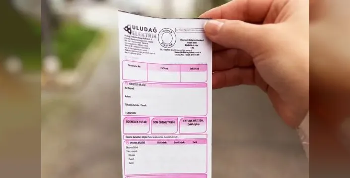Uludağ Elektrik, faturalarıyla meme kanserine dikkat çekiyor