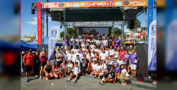 Uluslararası Bodrum Yarı Maratonu'na 2 bin 500 sporcu katıldı