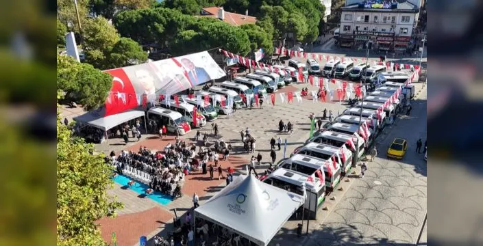 Ünye'de yeni toplu taşıma sistemi hizmete girdi