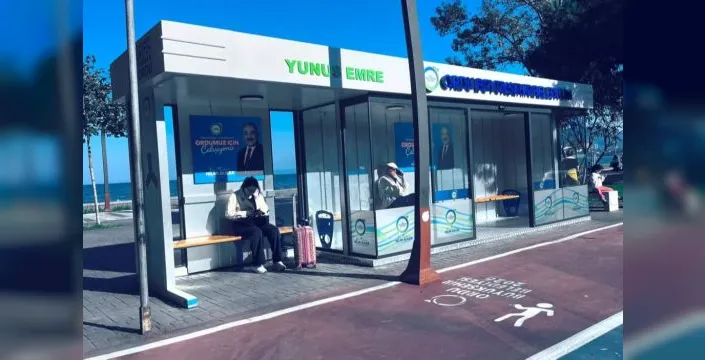 Ünye'ye yeni nesil akıllı duraklar kuruluyor