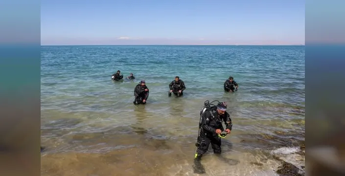 Van'daki su altı kurtarma ekibi her an göreve hazır