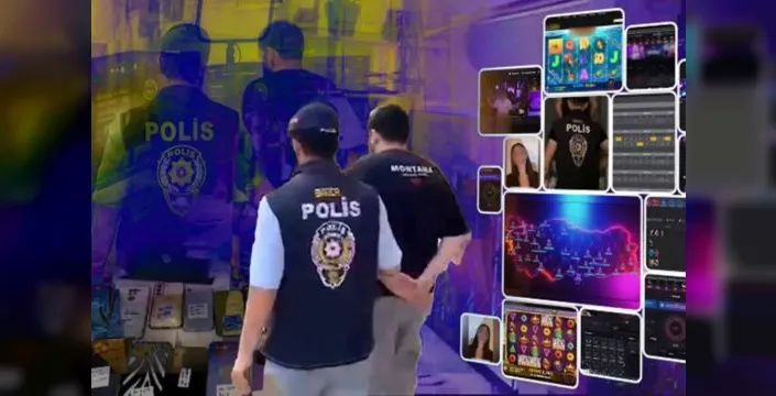 Yasa dışı bahis şebekesine eş zamanlı operasyon düzenlendi