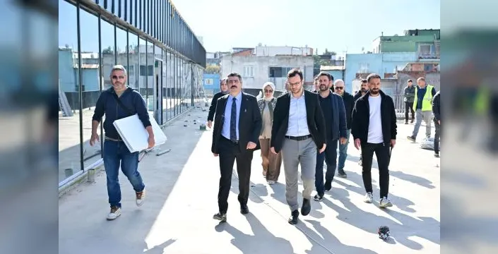 Yavuzselim'de 234 tezgahlı pazar ve gençlik merkezi bitiyor