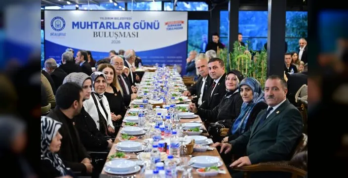 Yıldırım'da muhtarlarla güncel buluşma